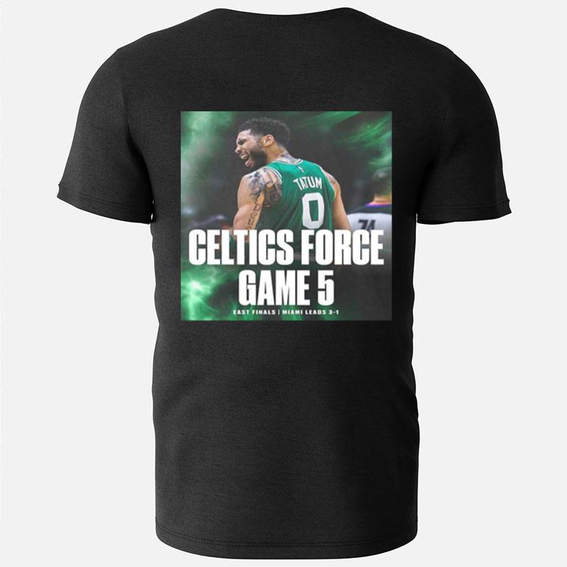 Jayson Tatum Boston Celtics Will Head Back Home For Game 5 And The Heat T-Shirts