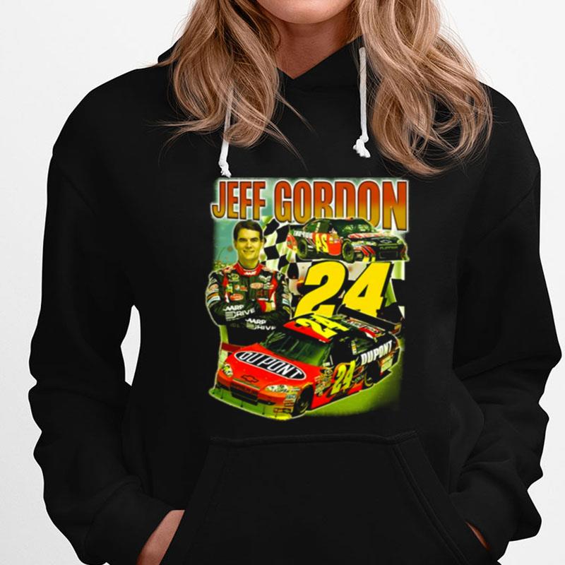 Jeff Gordon Bootleg Retro Nascar Car Racing T-Shirts