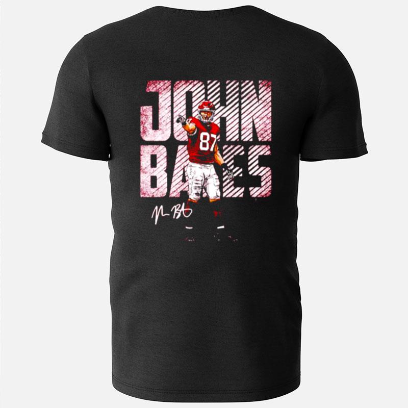 John Bates Washington Commanders Bold Signature T-Shirts
