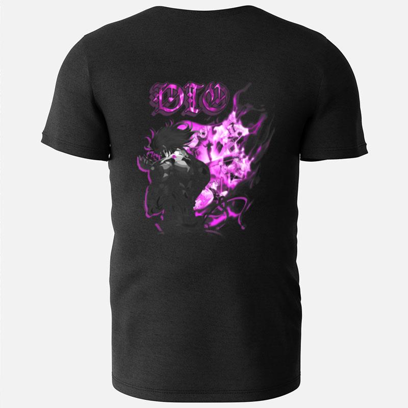 Jojo's Bizarre Adventure Dio Purple Flame T-Shirts