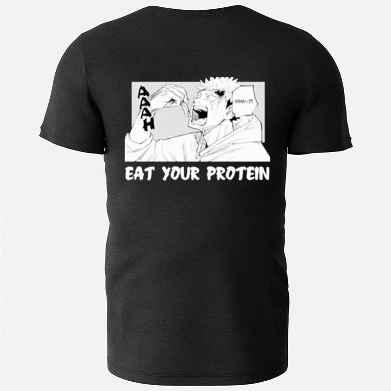 Jujutsu Kaisen Eat Your Protein T-Shirts