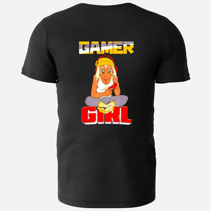 Kawaii Gamer Girl Anime Gaming Video Game Girls T-Shirts