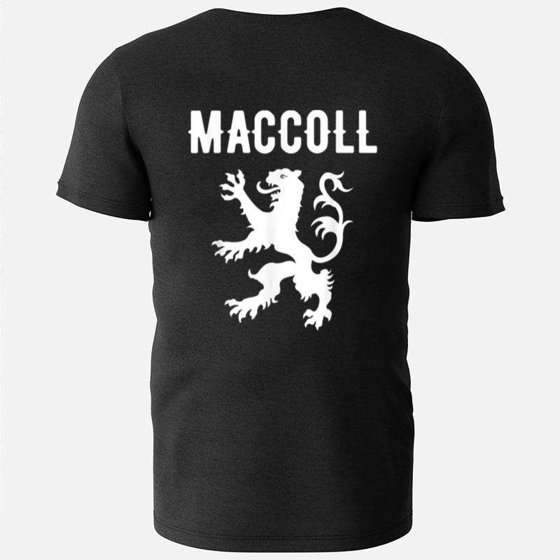 Maccoll Clan Scottish Family Name Scotland Heraldry T-Shirts