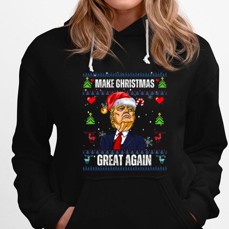 Make Christmas Great Again Christmas Gift Funny Trump Happy Holidays Usa T-Shirts