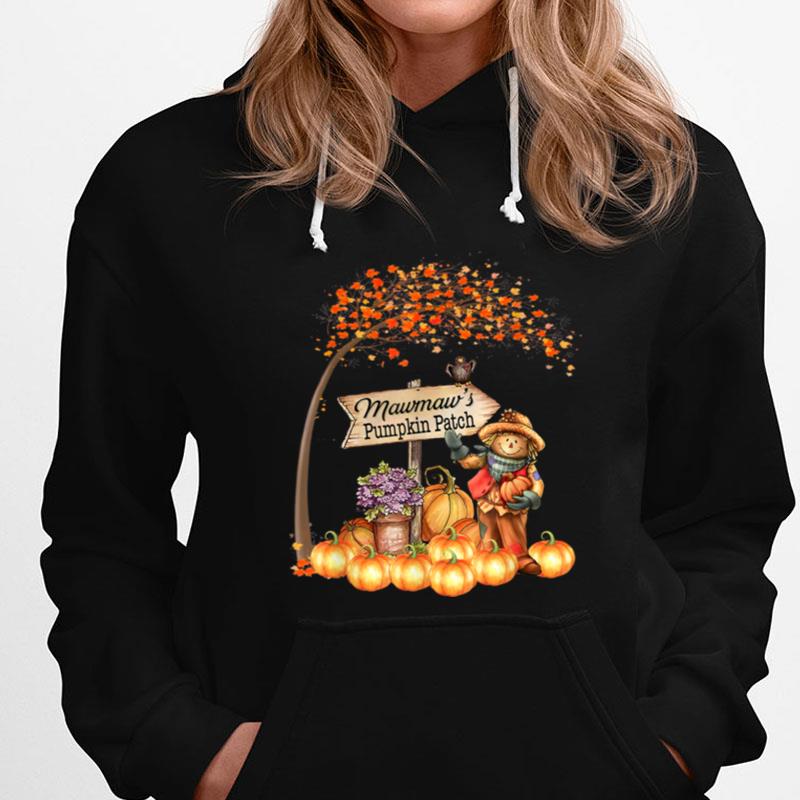 Mawmaw's Pumpkin Patch Fall Halloween Grandma Family T-Shirts