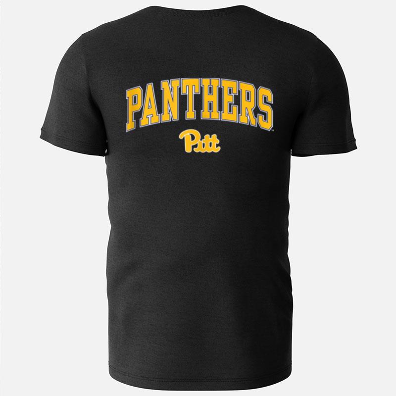 Mens Pittsburgh Panthers Arch Over Black Pittsburgh Panthers T-Shirts