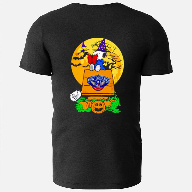 New Orleans Pelicans Snoopy Halloween T-Shirts