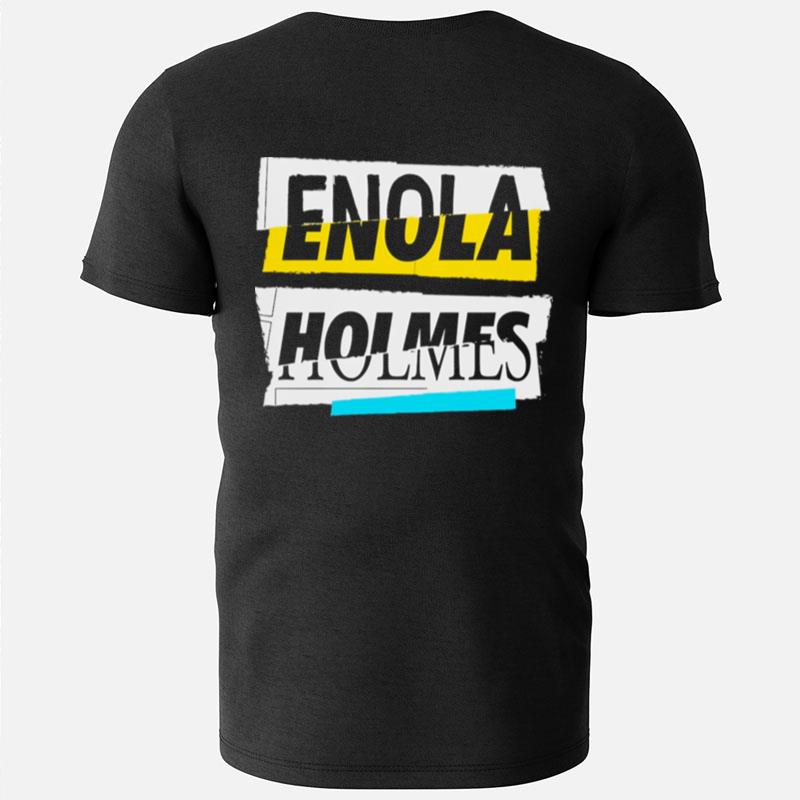 Newspaper Enola Holmes Style T-Shirts