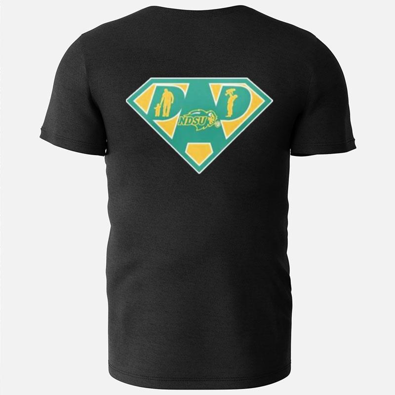 North Dakota State Bison Super Dad T-Shirts