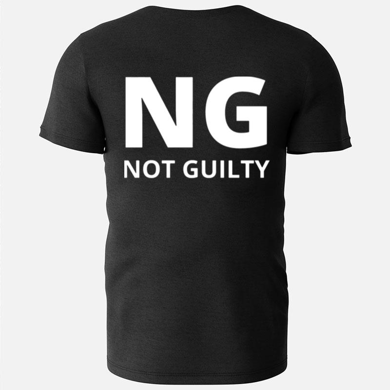 Not Guilty Tag Defense T-Shirts
