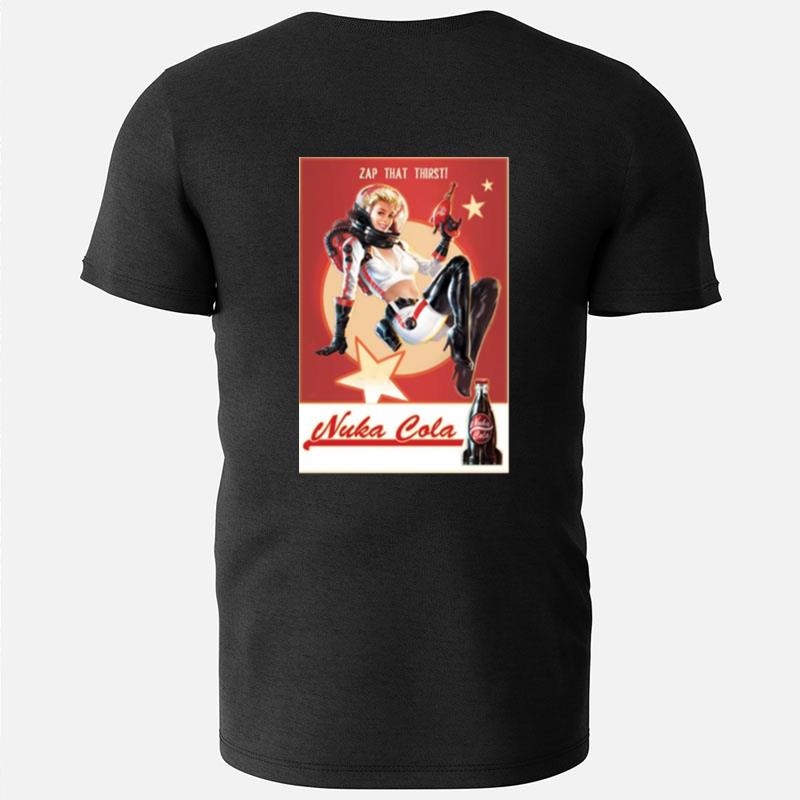 Nuka Cola Zap That Thirst Fallout Game T-Shirts