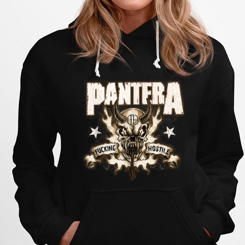 Pantera Official Hostile Skull T-Shirts