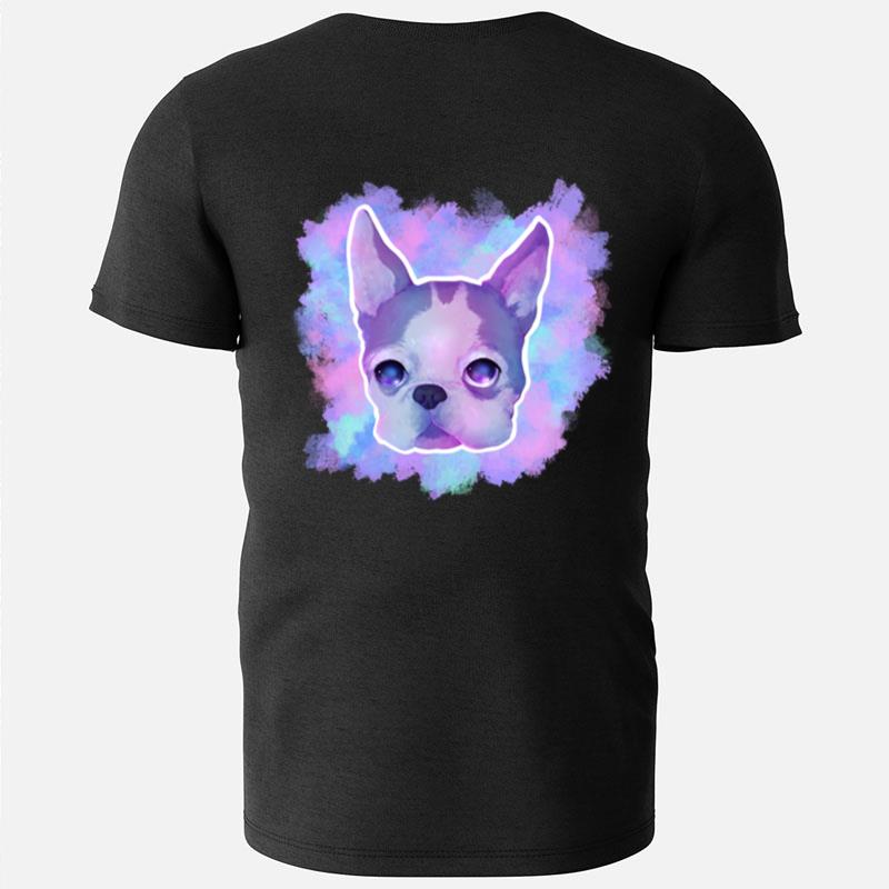 Pastel Terrier Sticker T-Shirts