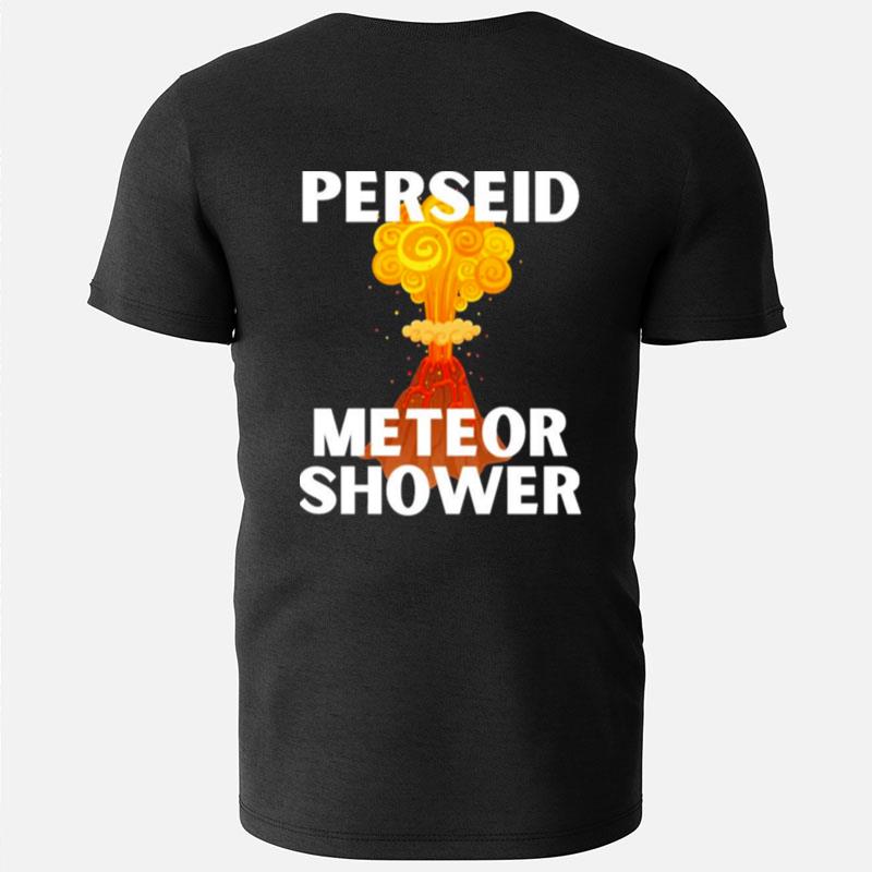 Perseid Meteor Shower Volcano T-Shirts