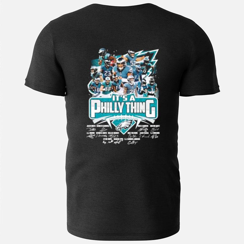Philadelphia Eagles Team Player It's A Philly Thing Signatures T-Shirts