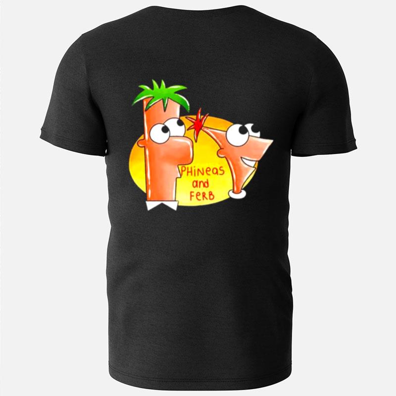 Phineas And Ferb Brothers Cartoon T-Shirts