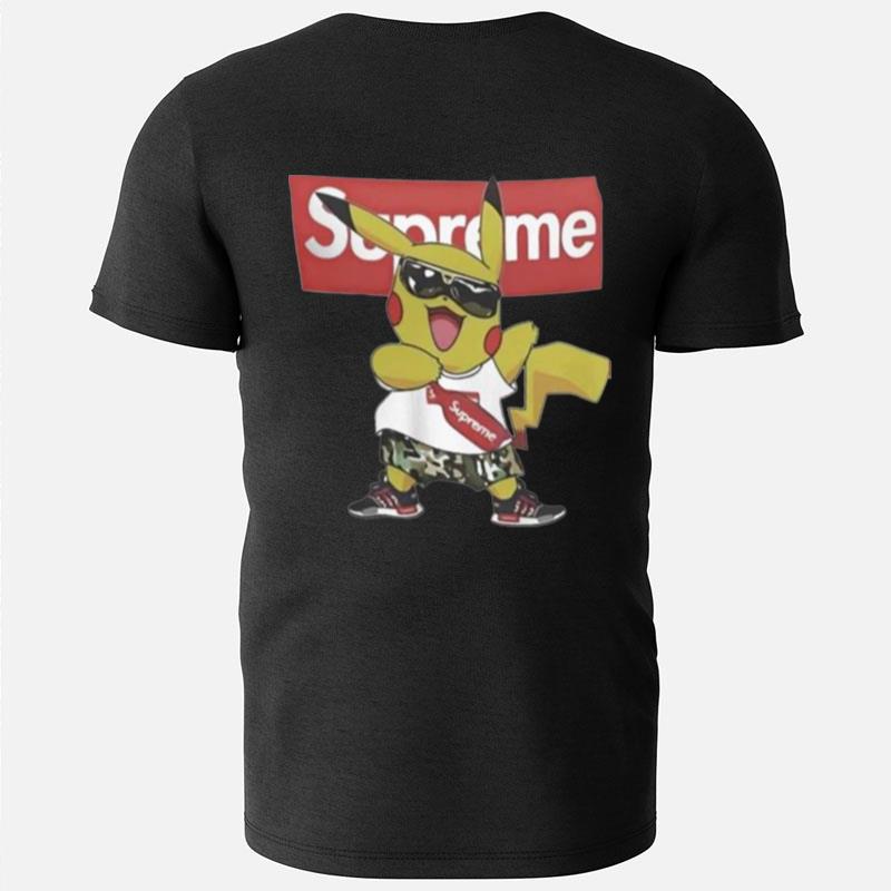 Pikachu Supreme Box Logo T-Shirts