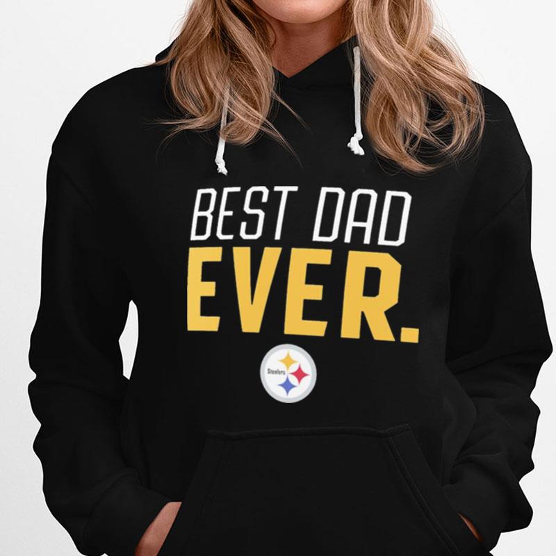 Pittsburgh Steelers Best Dad Ever Logo Father's Day T-Shirts