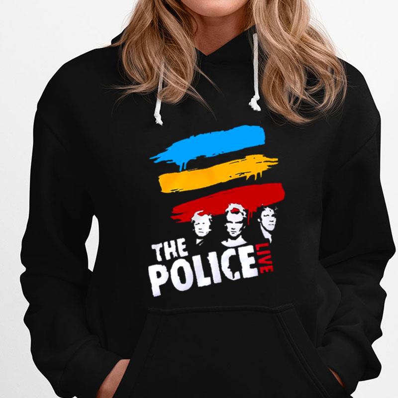 Retro Music 90S Of The Police Band T-Shirts