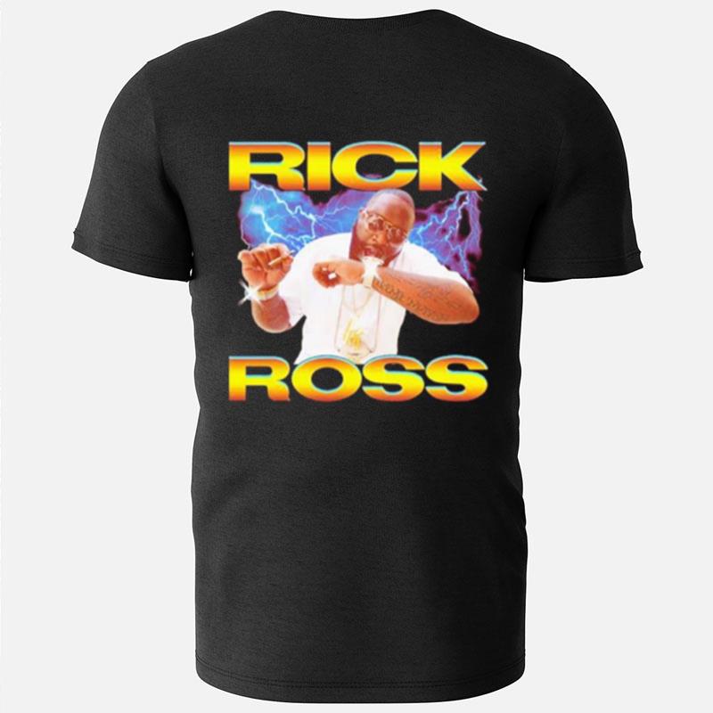 Rick Ross Lightning Portrait T-Shirts