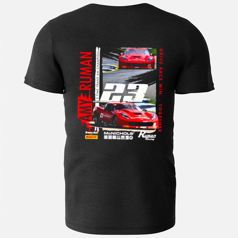 Rumanmcnichols Design Retro Nascar Car Racing T-Shirts