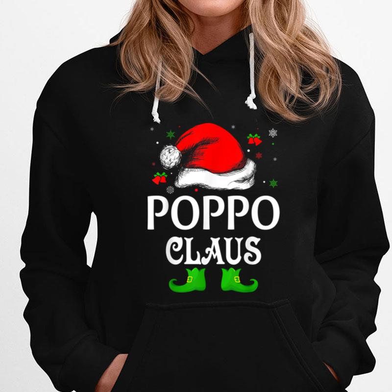 Santa Hat Poppo Claus Elf Funny Ugly Christmas Sweater T-Shirts