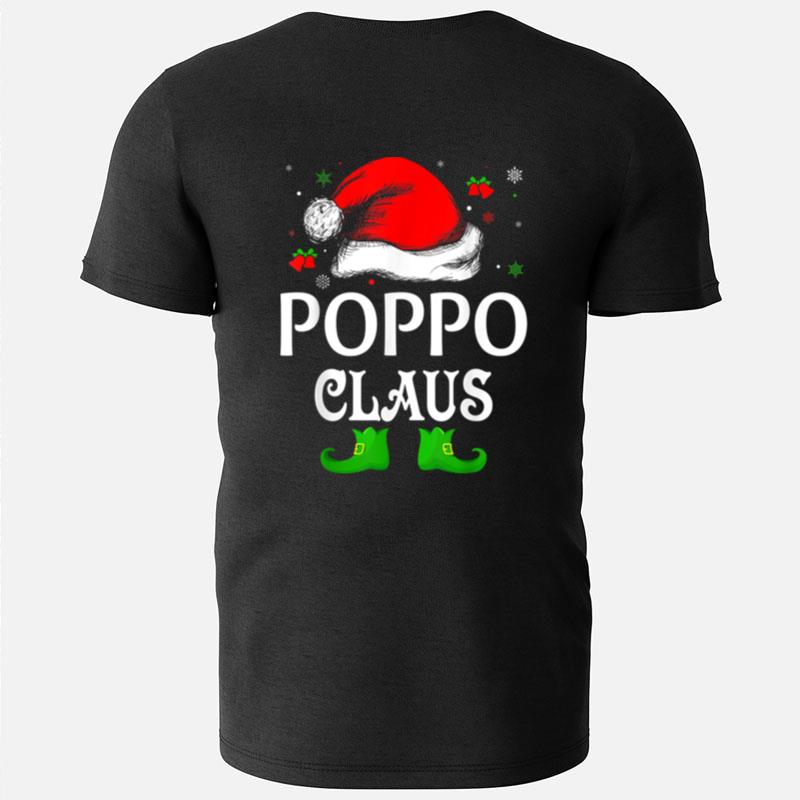 Santa Hat Poppo Claus Elf Funny Ugly Christmas Sweater T-Shirts