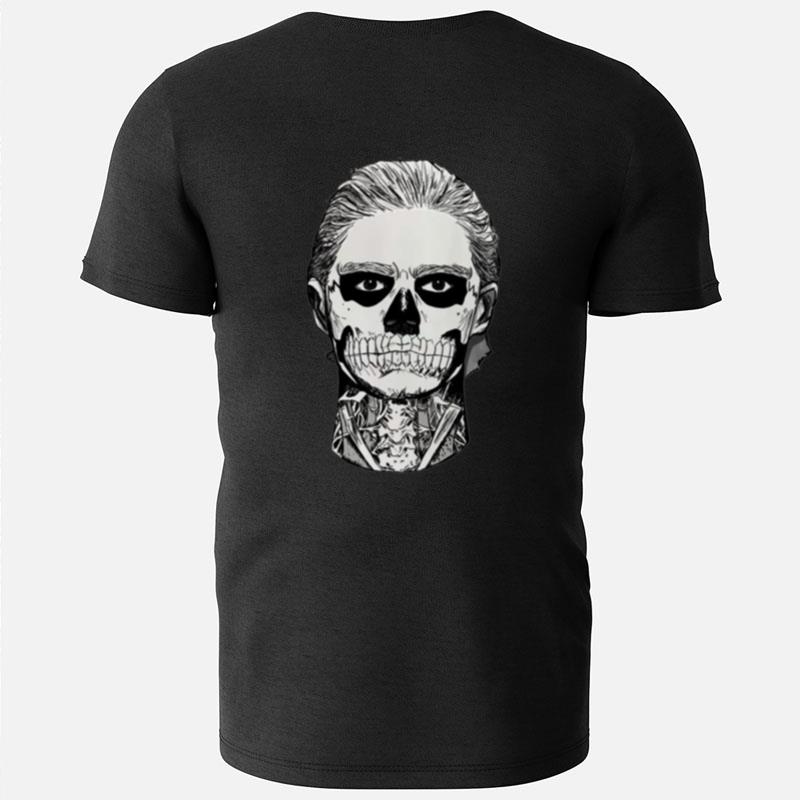 Skull Boy Cool Art Evan Peters T-Shirts