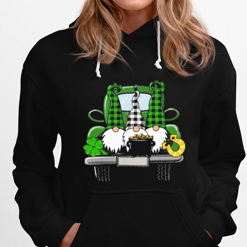 St. Patrick's Day Gnomes Truck Gift T-Shirts