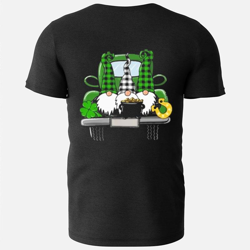 St. Patrick's Day Gnomes Truck Gift T-Shirts