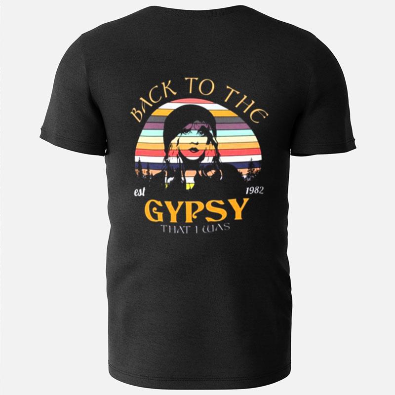 Stevie Nicks Back To The Gypsy That I Was Fleetwood Mac Retro T-Shirts