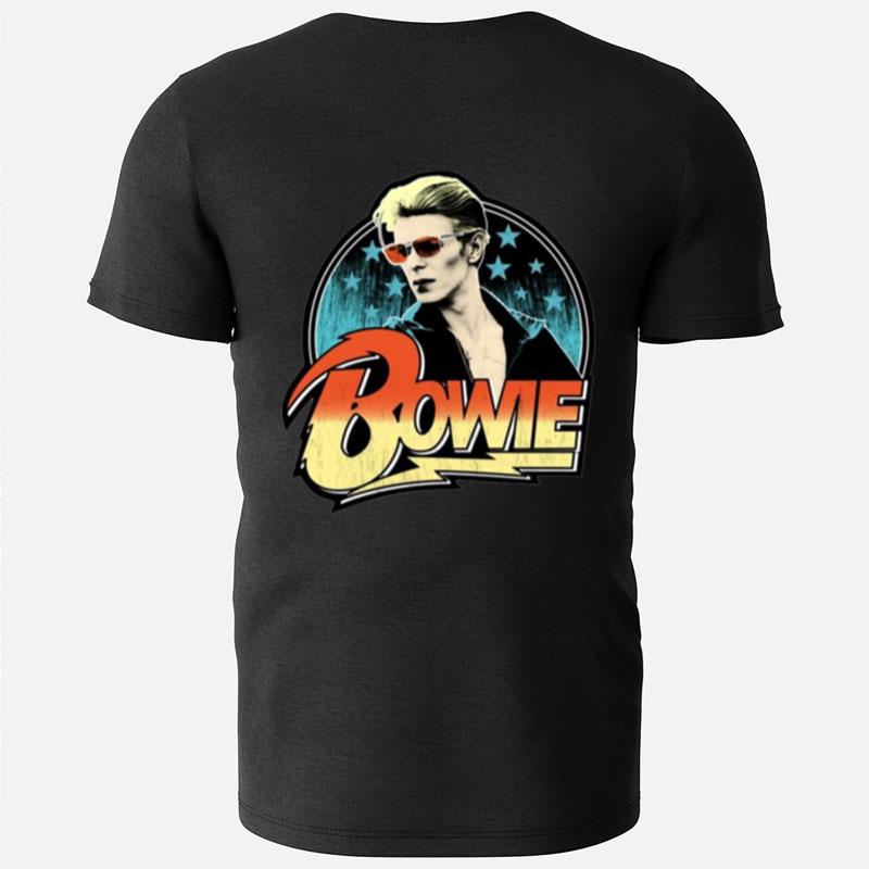 The Bowie Portrait Bow Retro T-Shirts