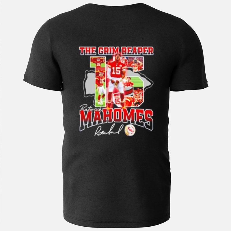 The Grim Reaper Patrick Mahomes Kc Chiefs Signature T-Shirts