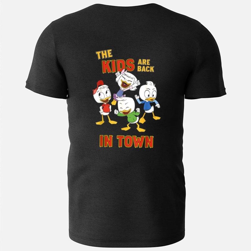 The Kids Are Back In Town Donald Duck T-Shirts