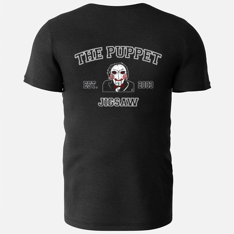 The Puppet Est 2003 Horror Jigsaw T-Shirts