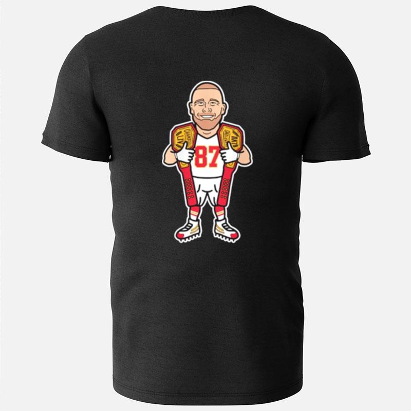 Travis Kelce 87 Kansas City Chiefs T-Shirts