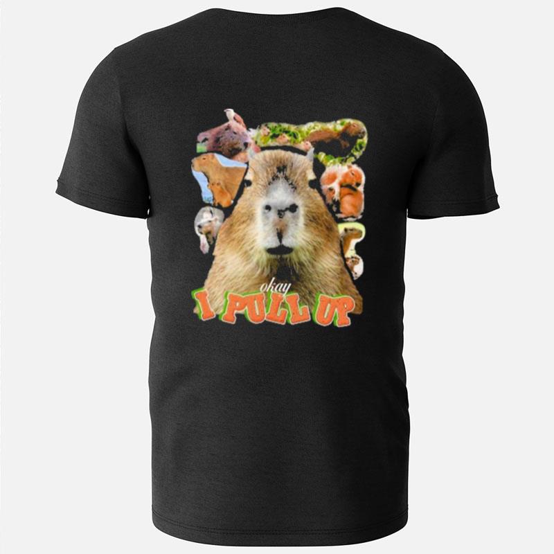 Twitch's Toilet Paper Okay I Pull Up Capybara T-Shirts