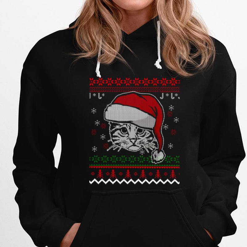 Ugly Cat Cats Christmas T-Shirts