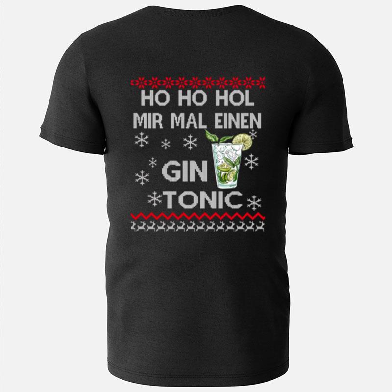 Ugly Gin Tonic Christmas T-Shirts