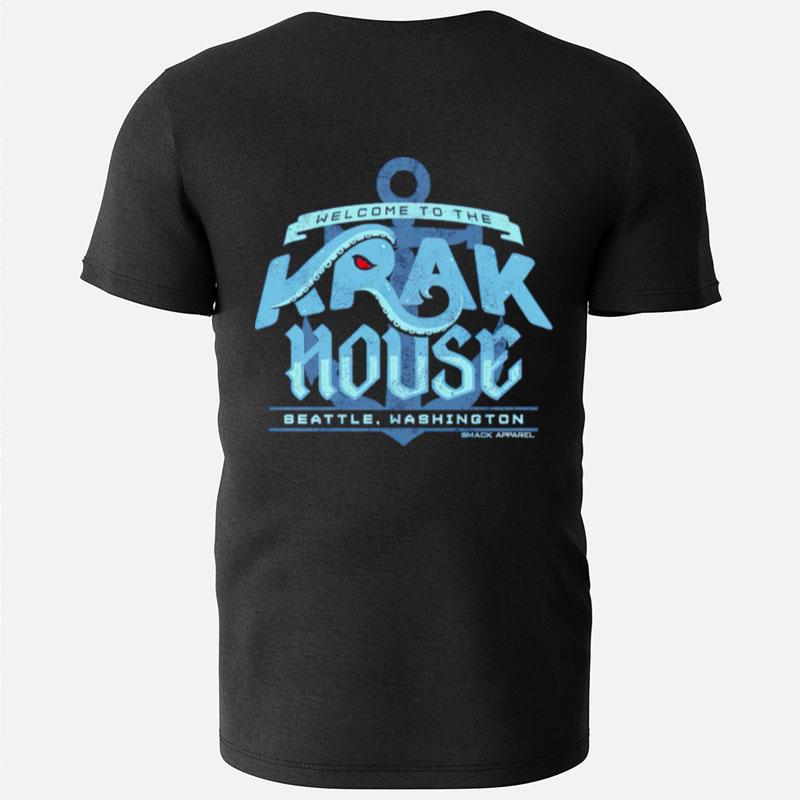 Welcome To The Krak House Seattle Hockey T-Shirts