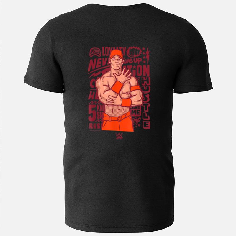 Wwe John Cena You Can't See Me Comic Poster T-Shirts