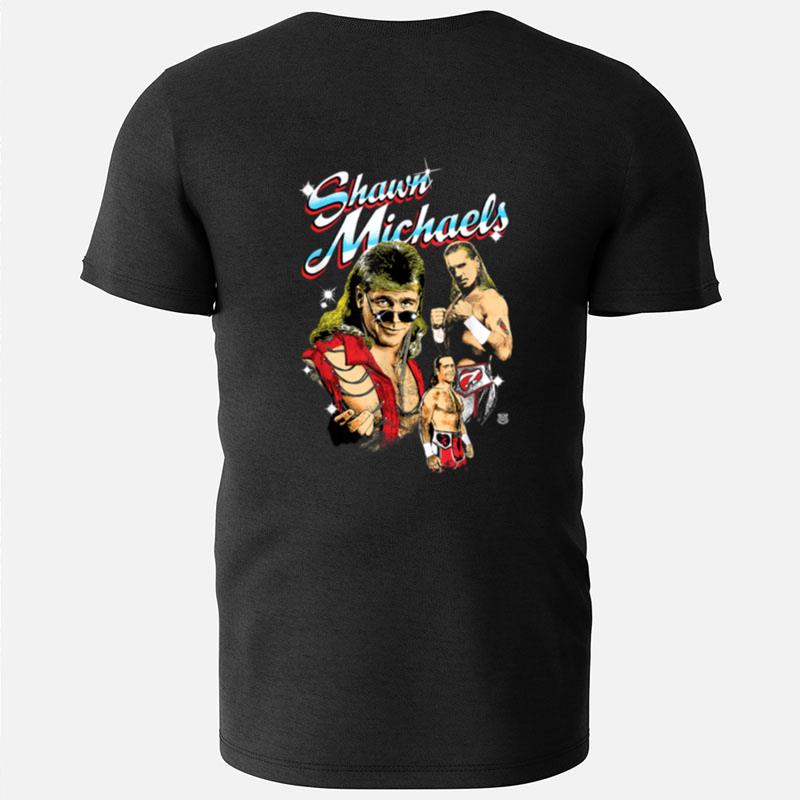 Wwe Shawn Michaels Montage T-Shirts