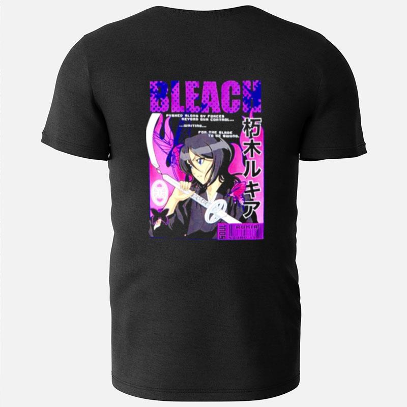 Bleach Rukia Purple Portrait T-Shirts