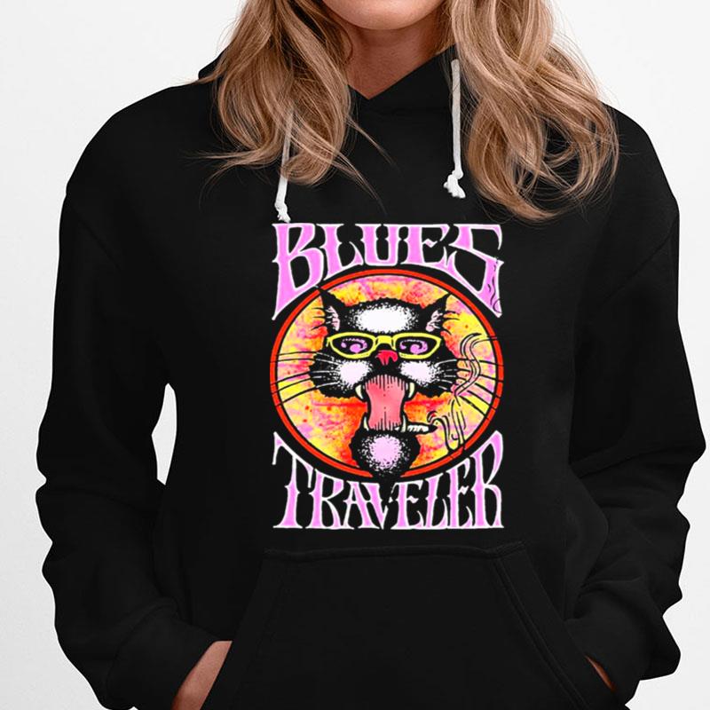 Blues Traveler Retro Art Cat Vintage T-Shirts