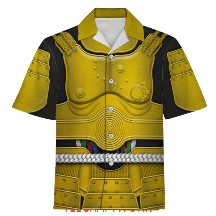 C3PO Samurai Costume Hawaiian Shirt