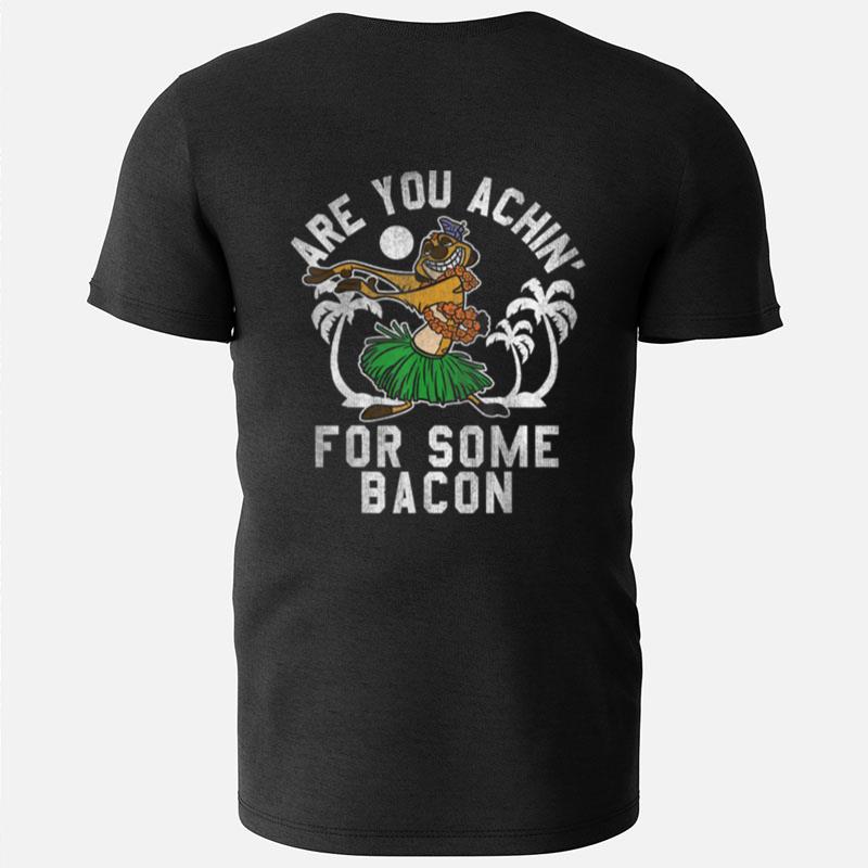Disney Lion King Timon Achin' Bacon Graphic T-Shirts