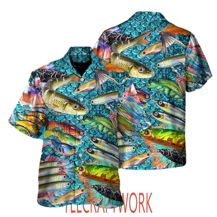 Fishing Master Baiter Cool Hawaiian Shirt