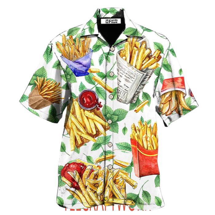 Food French Fries Delicious Style Hawaiian Shirt