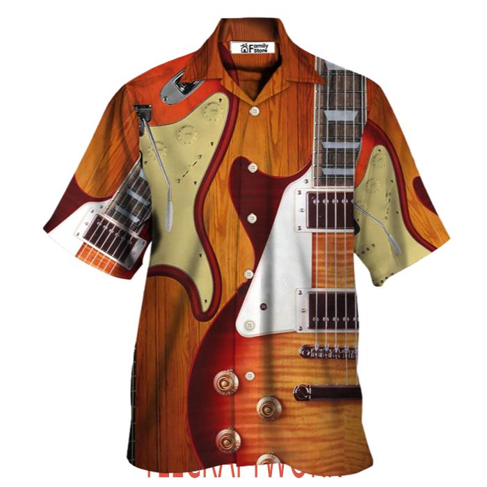 Guitar Is My Soul Vintage Hawaiian Shirt
