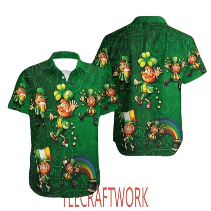 Irish Saint Patrick DayAloha For Summer Hawaiian Shirt